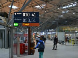 Flughafen Köln Bonn vor der Abreise nach Mallorca