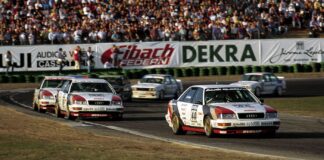DTM In den Jahren 1990 mit Hans-Joachim Stuck und 1991 mit Frank Biela holte der Audi V8 jeweils den DTM-Titel