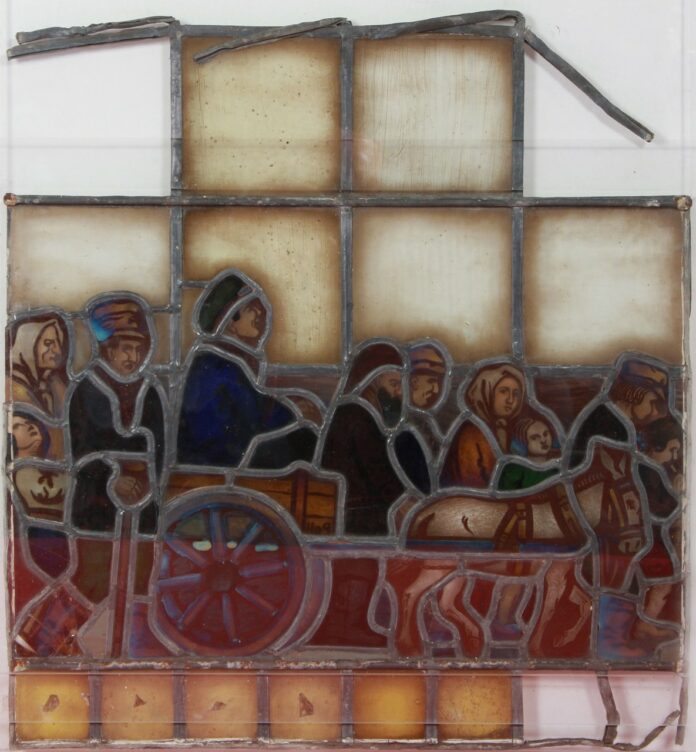 Poller Heimatmuseum präsentiert von Notre-Dame-Restauratorinnen wiederhergestellten historischen Poller Fensterzyklus von 1914