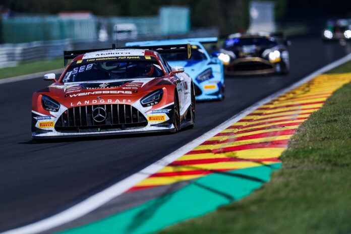 ADAC GT Masters, 7. + 8. Rennen Spa-Francorchamps, ADAC Racing Weekend 2024 - Foto: Gruppe C Photography #GTM; #1 Mercedes-AMG GT3, Landgraf Motorsport: Elias Seppänen, Tom Kalender