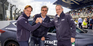 Von links nach rechts: Robert van Overdijk (CEO des Circuit Zandvoort), Erik Weijers (Chief Sporting Officer Circuit Zandvoort) und Thomas Voss (ADAC Motorsportchef) Foto: Gruppe C Photography